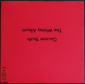 Sonic Youth ( Ciccone Youth)- The Whitey Album - Withdrawn Red Cover