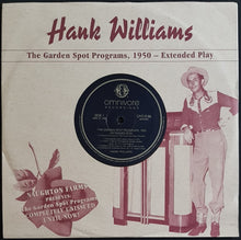 Load image into Gallery viewer, Williams, Hank - The Garden Spot Programs, 1950 - Extended Play