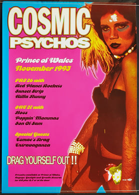 Cosmic Psychos - Prince Of Wales - November 1993