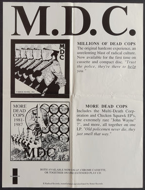 MDC - Millions Of Dead Cops / More Dead Cops