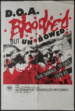 Load image into Gallery viewer, D.O.A - Bloodied But Unbowed - The Damage To Date: 1978-83