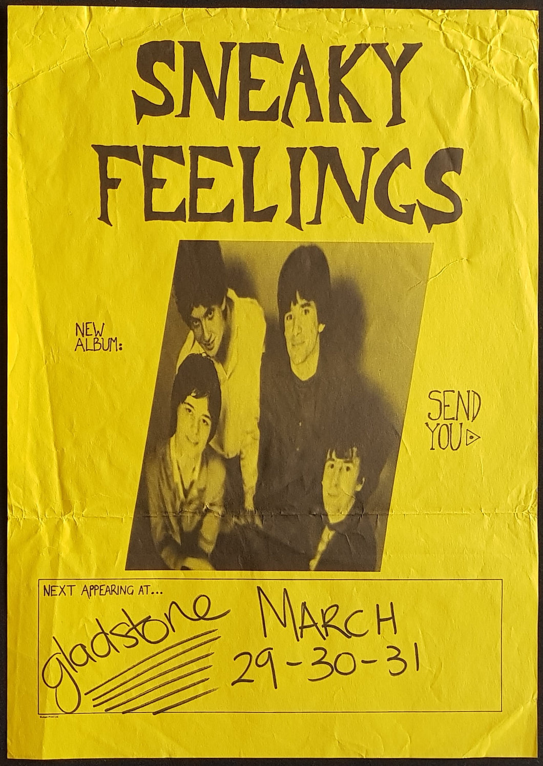 Sneaky Feelings - Send You