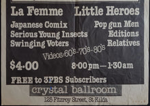 Load image into Gallery viewer, La Femme - 3PBS Benefit Concert 1980