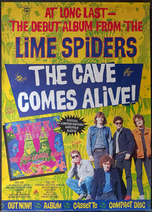 Lime Spiders - The Cave Comes Alive!