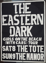 Load image into Gallery viewer, Eastern Dark - Girls On The Beach (With Cars) Tour 1986