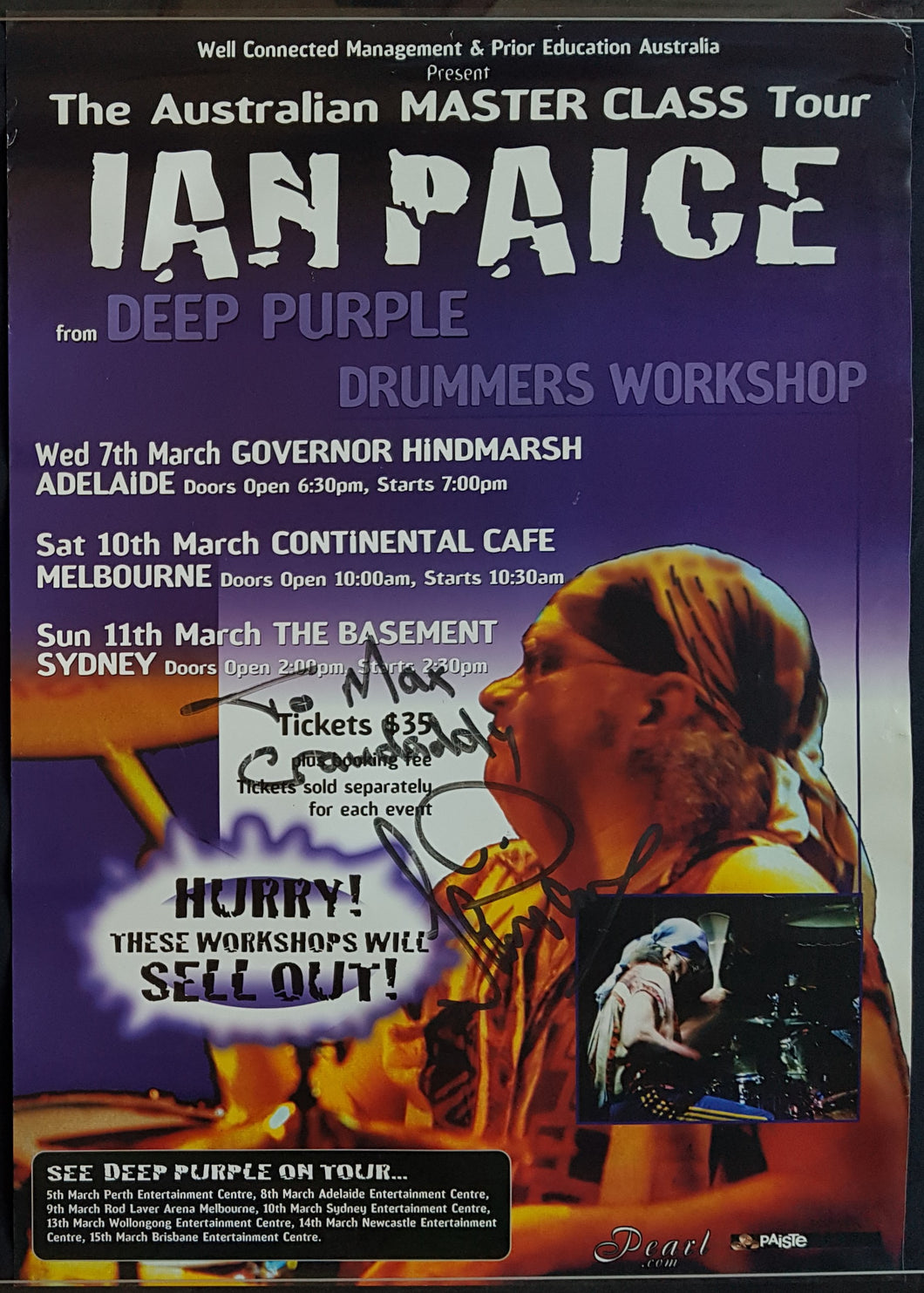 Deep Purple - The Australian Master Class Tour 2012