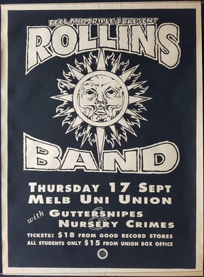 Rollins Band - The End Of Silence 1992 - Melbourne University