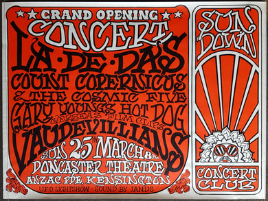 La De Das - Sun Down Concert Club - 1973