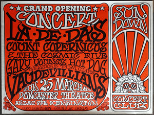 La De Das - Sun Down Concert Club - 1973