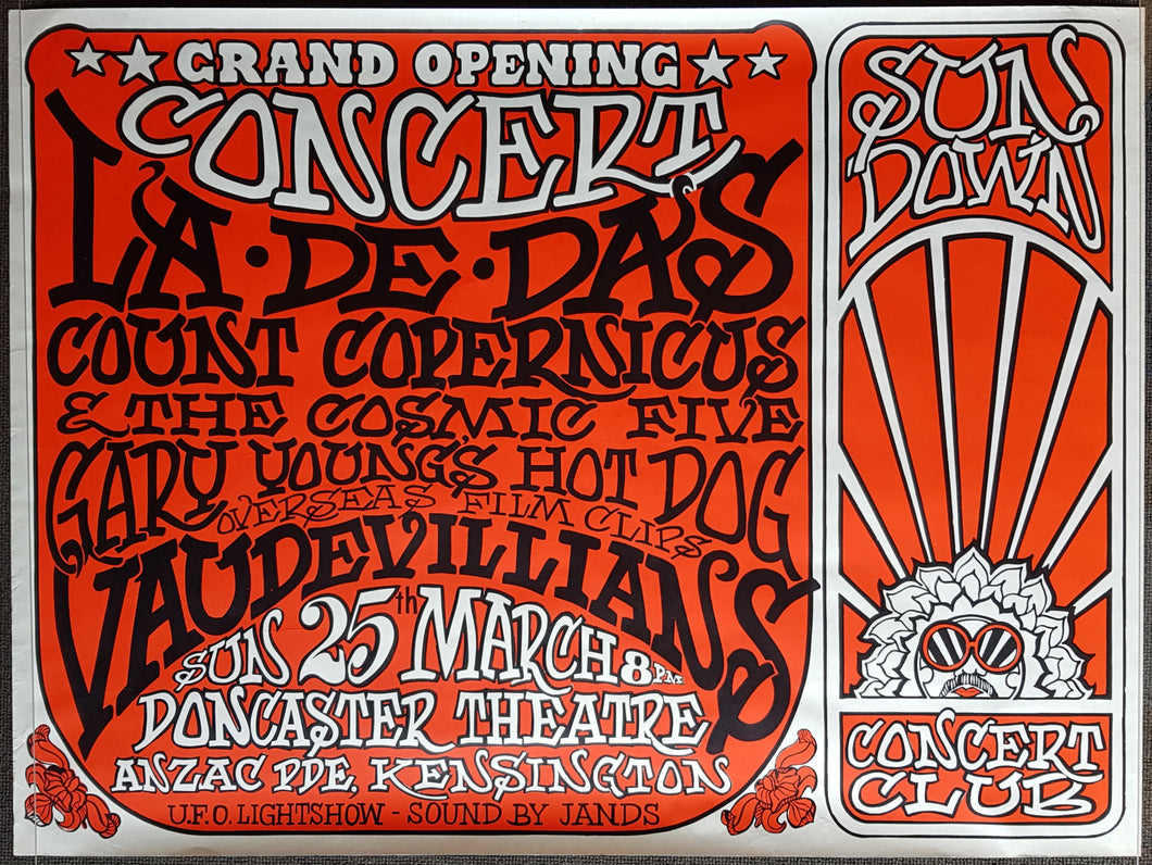 La De Das - Sun Down Concert Club - 1973