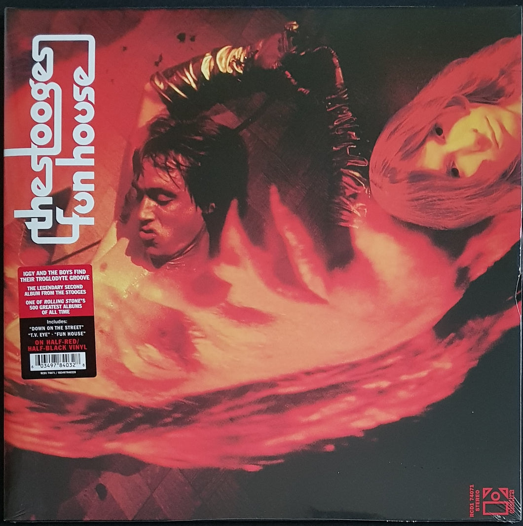 Stooges - Fun House - Half Red / Half Black Vinyl