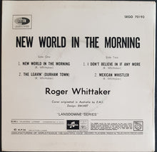 Load image into Gallery viewer, Roger Whittaker - New World In The Morning
