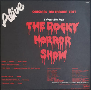Rocky Horror Show - Original 1981 Australian Cast - Red Vinyl
