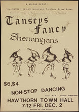 Load image into Gallery viewer, Tansey&#39;s Fancy - Hawthorn Town Hall Fri.Dec.2 1983