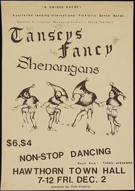 Tansey's Fancy - Hawthorn Town Hall Fri.Dec.2 1983