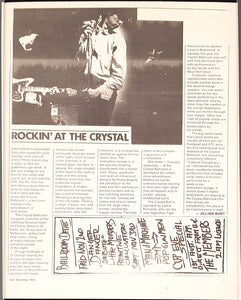 Boys Next Door - Rockin' At The Crystal - Cleo November 1979