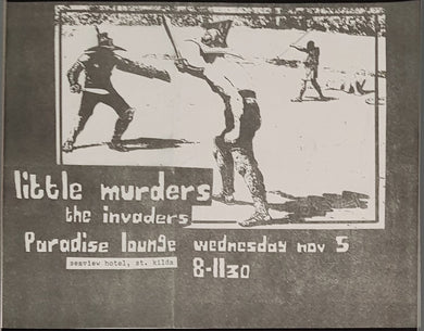 Little Murders - Paradise Lounge, Seaview Hotel - 1980