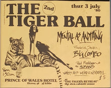 Load image into Gallery viewer, Mental As Anything - The 2nd Tiger Ball July &#39;80