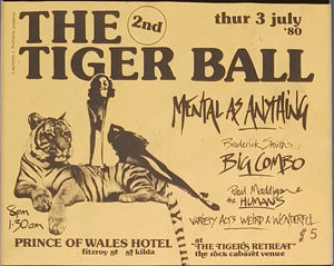 Mental As Anything - The 2nd Tiger Ball July '80