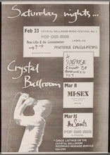Load image into Gallery viewer, Saints - Saturday Nights...Crystal Ballroom - 1980