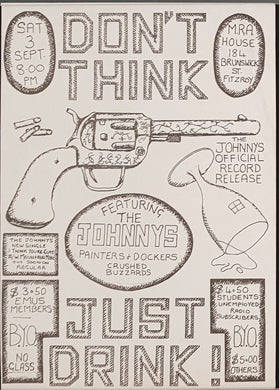 Johnnys - Don't Think Just Drink 1983