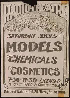Models - 3PBS-FM - Radio Theatre 1980