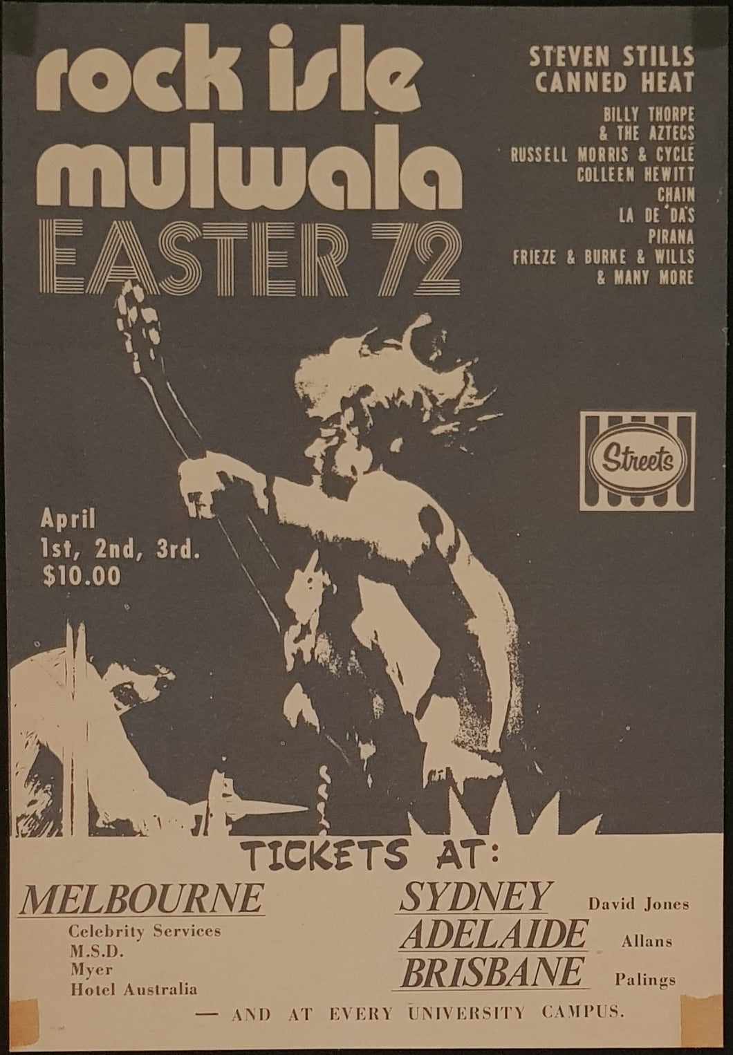 Billy Thorpe & The Aztecs - Rock Isle Mulwala Easter 72