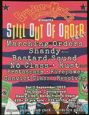 Marching Orders - Still Out Of Order Fest