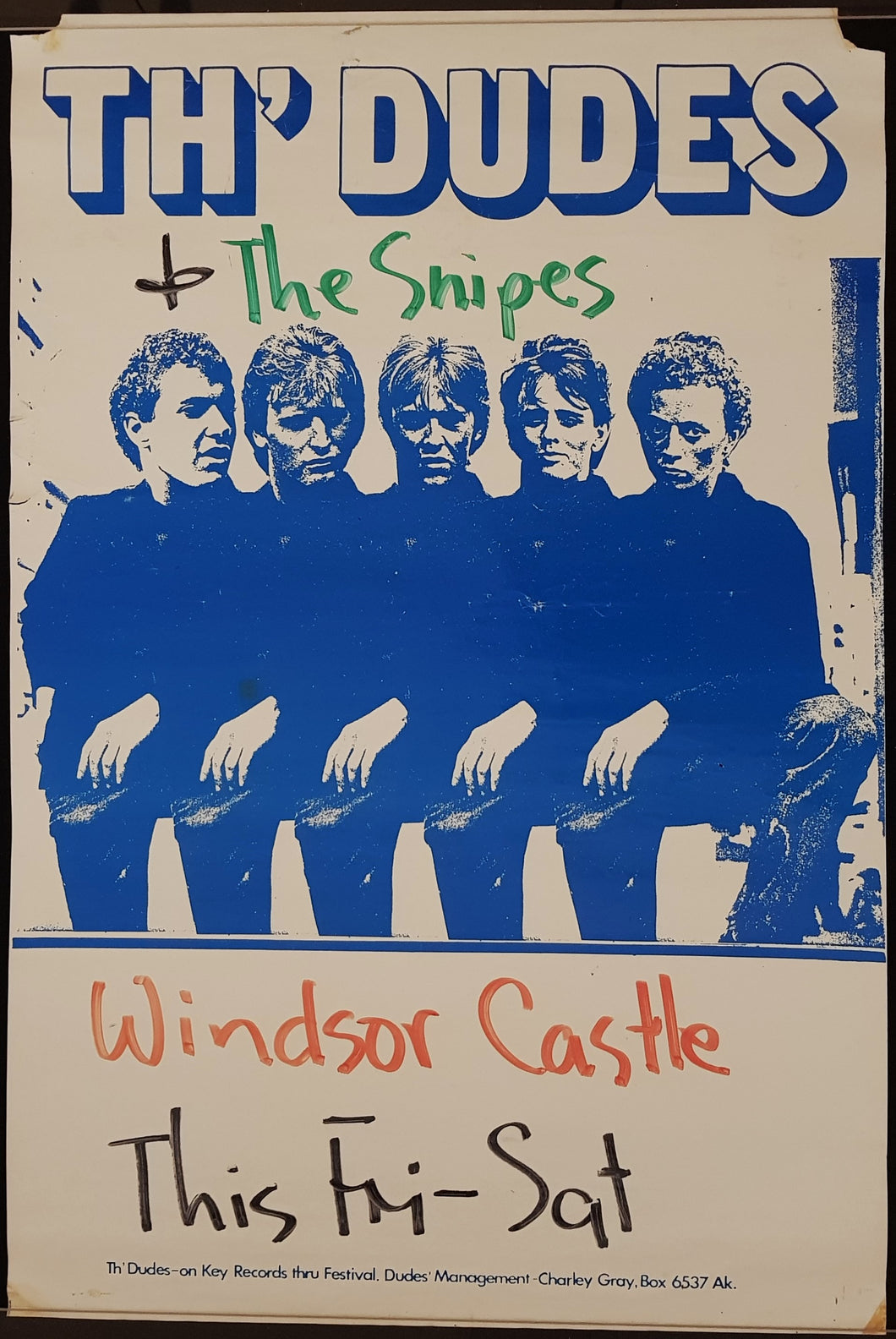 Th' Dudes - Windsor Castle - This Fri - Sat