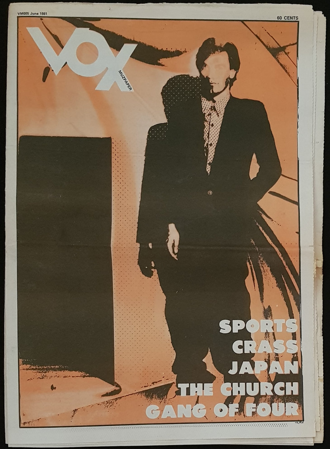Sports - Vox Muzpaper June 1981