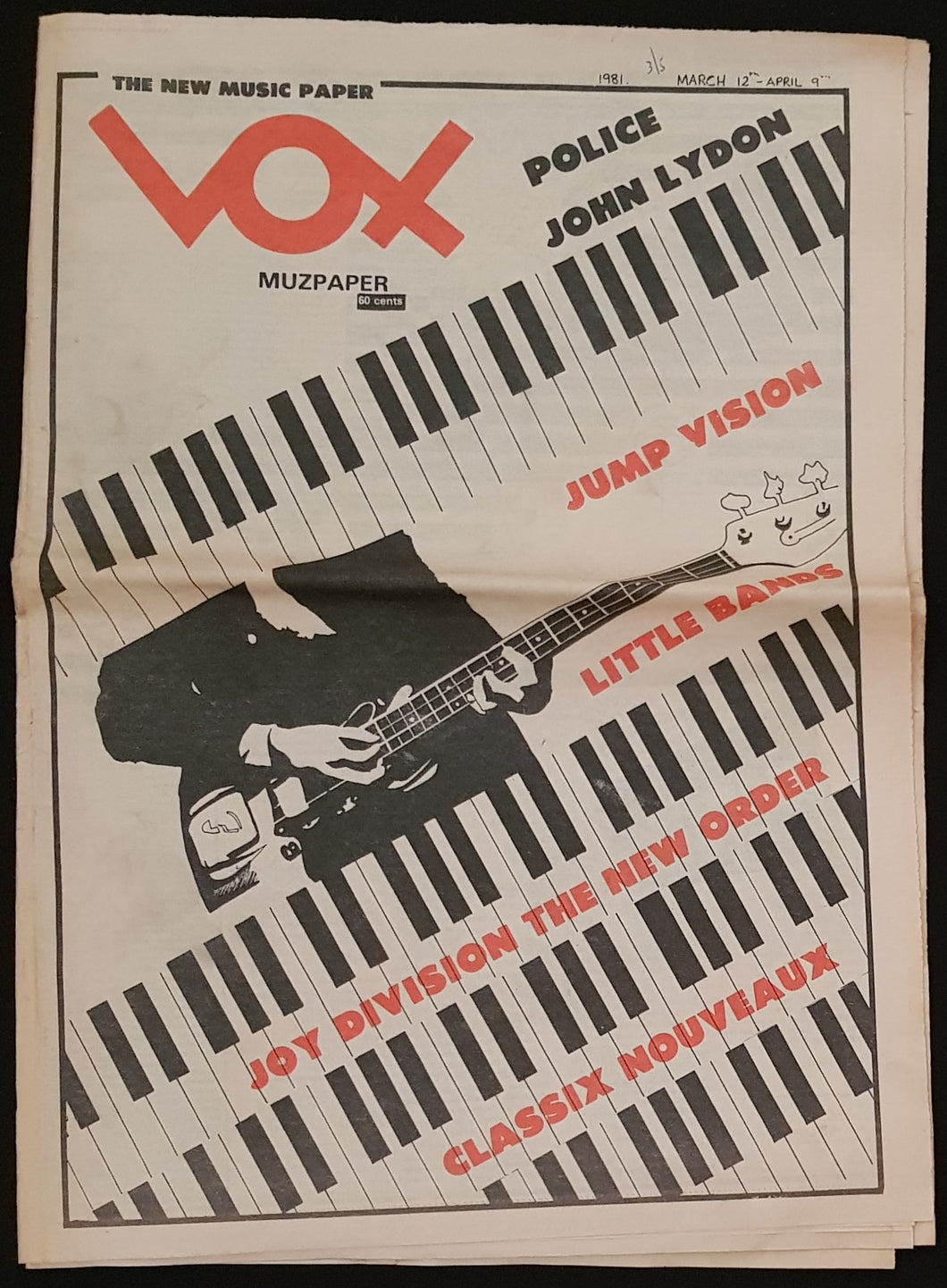 V/A - Vox Muzpaper March 12th - April 9th 1981