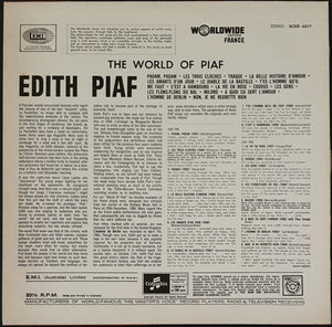 Piaf, Edith  - The World Of Piaf