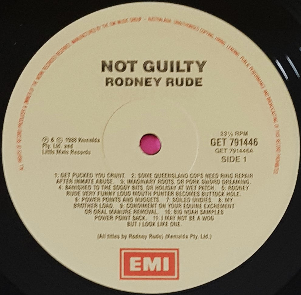 Rodney Rude - Not Guilty – Vicious Sloth Collectables