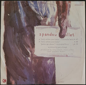 Spandau Ballet - Only When You Leave
