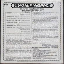 Load image into Gallery viewer, Eine Kleine Disco Band - Disco Saturday Nacht (Feverish Sounds Of 1830)