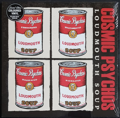 Cosmic Psychos - Loudmouth Soup - Amber and White Vinyl