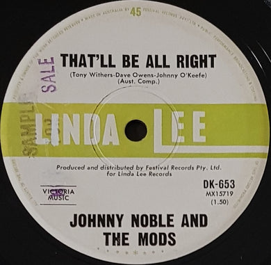 Johnny Noble And The Mods - That'll Be All Right