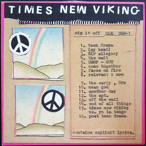 Times New Viking - Rip It Off - 180 gram Vinyl