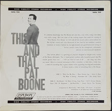 Load image into Gallery viewer, Pat Boone - This And That