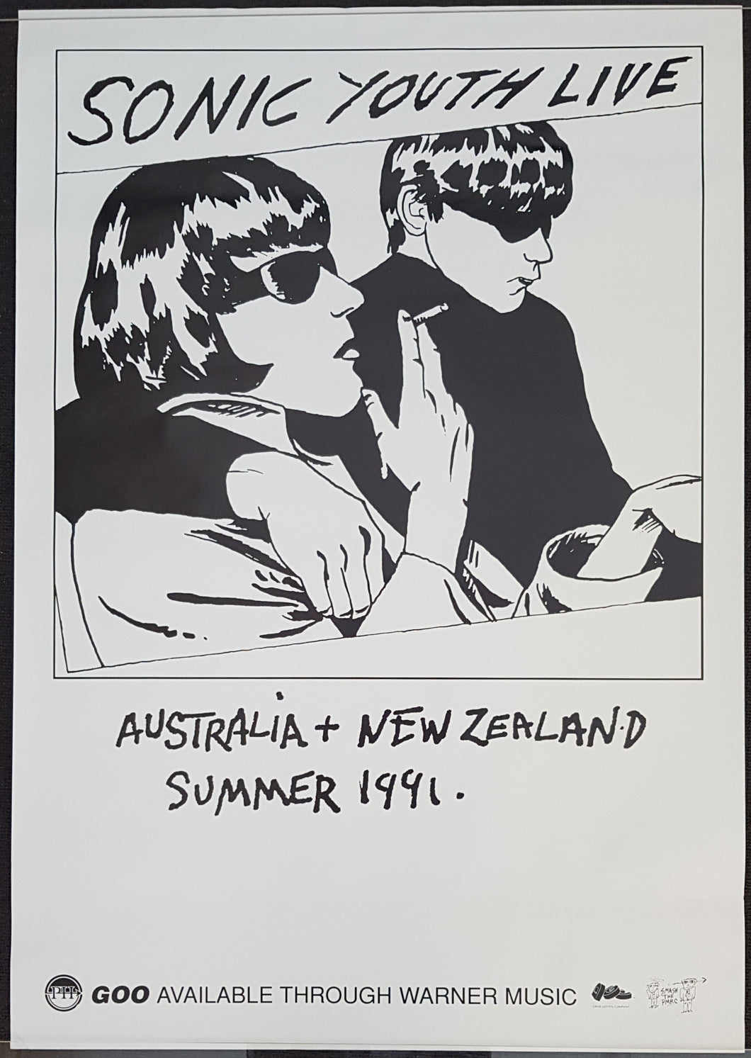 Sonic Youth - Australia + New Zealand Summer 1991