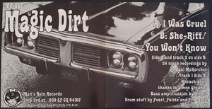 Magic Dirt - I Was Cruel - Orange Vinyl
