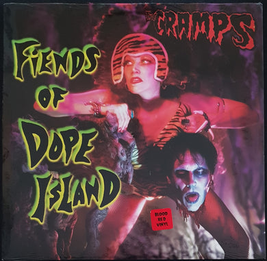 Cramps - Fiends Of Dope Island - Blood Red Vinyl