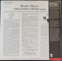 Load image into Gallery viewer, Thelonious Monk - Monk&#39;s Music