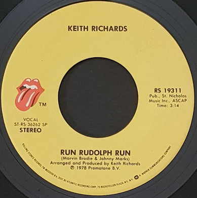 Rolling Stones (Keith Richards)- Run Rudolph Run