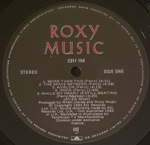 Roxy Music - Avalon