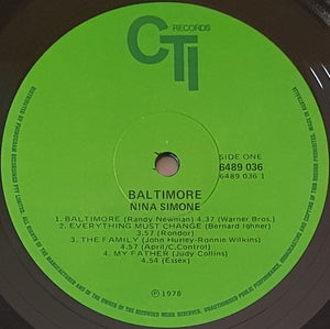 Nina Simone - Baltimore