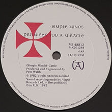 Load image into Gallery viewer, Simple Minds - Promised You A Miracle