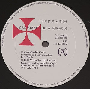 Simple Minds - Promised You A Miracle