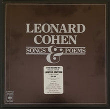 Load image into Gallery viewer, Leonard Cohen - Songs &amp; Poems