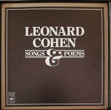 Load image into Gallery viewer, Leonard Cohen - Songs &amp; Poems